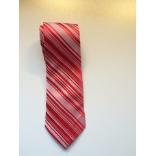 stropdas rood wit streep